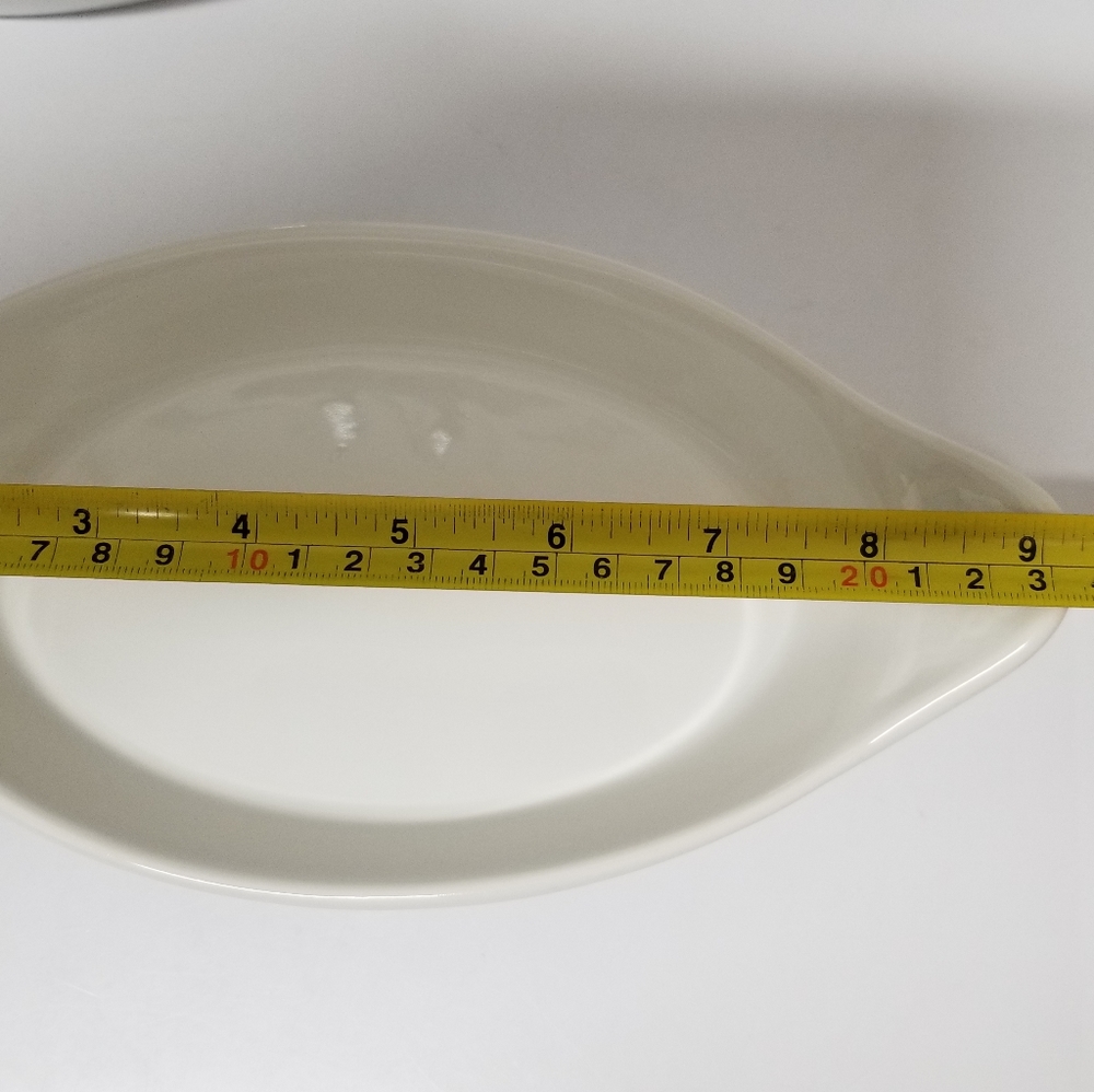 Royal Worcester Gourmet Oven China Oval Au Gratin Dishes Sz 8 Shape 42 - Picture 11 of 14